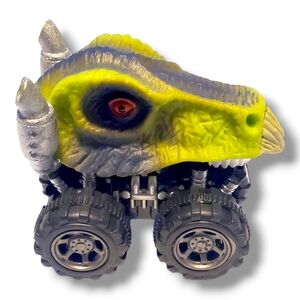 Dinosaur Dinobros Dilophosaurus 2.5 Inch Monster Pull Back Trucks Race Car Toy